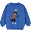 lotiekids sweatshirt Yogi Cat ink blue