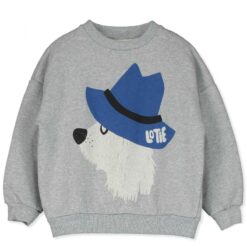 lotiekids sweatshirt Chill dog grey melange
