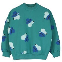 lotiekids sweatshirt Chill dogs green