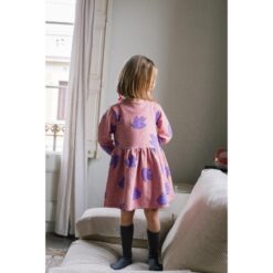 Alternative view of lotiekids dress Flowing Birds rose