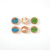 ChildGen Wooden Stamp Set Sea Creatures