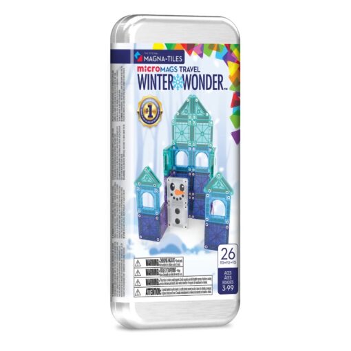 MagnaTiles Winter Wonder Set 26-Piece Travel Set - limited edition