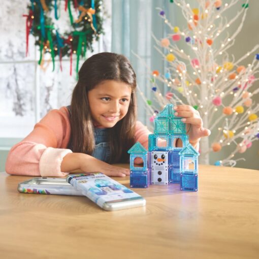 MagnaTiles Winter Wonder Set 26-Piece Travel Set - limited edition - Afbeelding 3