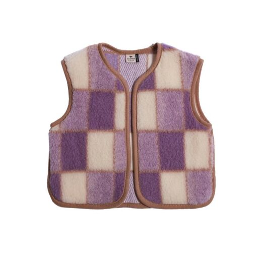 Alwero Bodywarmer Camino Lila Checkered