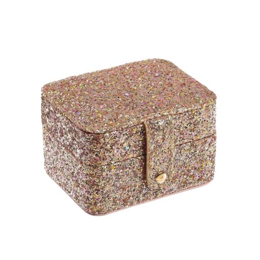 Rockahula Confetti Glitter Gold Jewellery Box