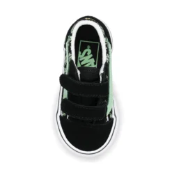 Vans Old Skool V Glow Cosmic Cruisers Black Green