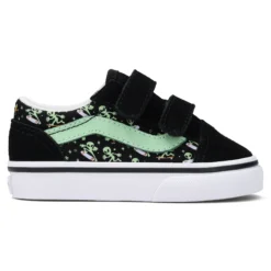 Vans Old Skool V Glow Cosmic Cruisers Black Green