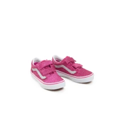 Vans Old Skool V Glitter Raspberry Rose
