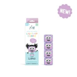 Glopals Light up cubes Lumi paars