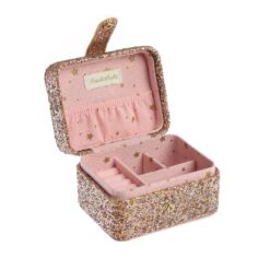 Alternative view of Rockahula Confetti Glitter Gold Jewellery Box