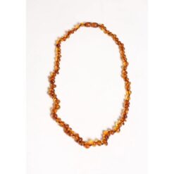 Coni barnsteen ketting kids Cognac 38cm