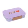Lassig Bento Box Heart Lilac