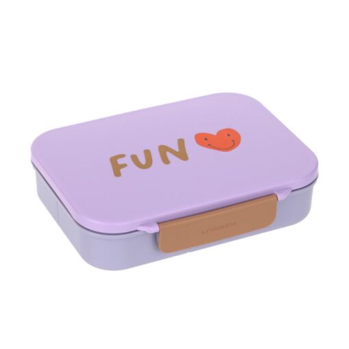 Lassig Bento Box Heart Lilac