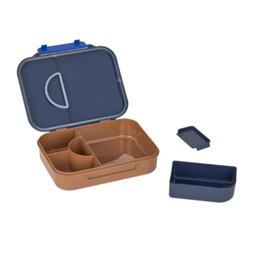 Lassig Bento Box Navy Smile - Afbeelding 3