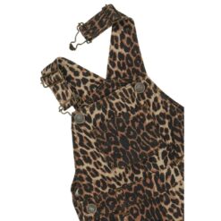 Alternative view of THE NEW Paloma Denim Dungarees Leopard