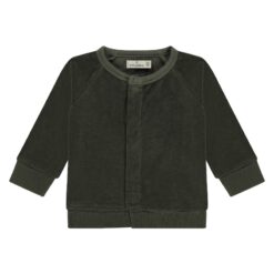A Tiny Story baby cardigan Basil
