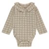 A Tiny Story baby romper long sleeve snow