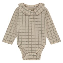 A Tiny Story baby romper long sleeve snow