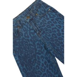 Alternative view of THE NEW Prima Wide Jeans Medium Blue Denim AOP