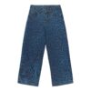 THE NEW Prima Wide Jeans Medium Blue Denim AOP