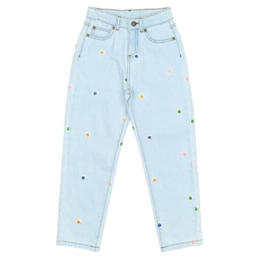 THE NEW Porscha Mom Fit Jeans Light Blue Denim