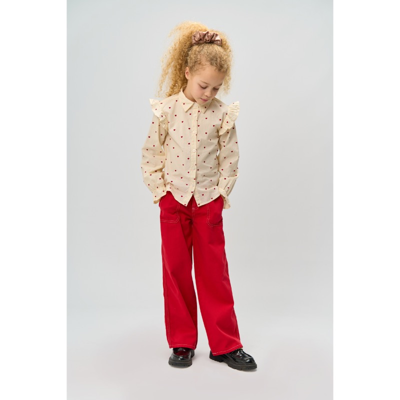 THE NEW Ramona Shirt Gardenia - Afbeelding 5