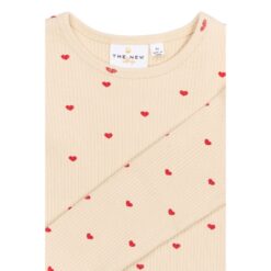 Alternative view of THE NEW Rhea Rib Tee Hearts