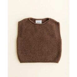 hvid Vest Harvey mocha