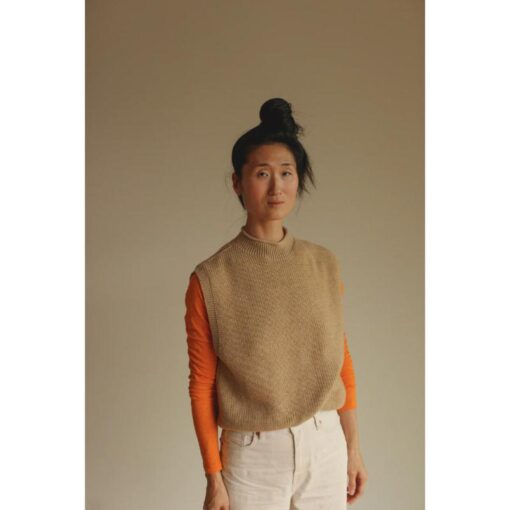 hvid Vest Helle adult sand