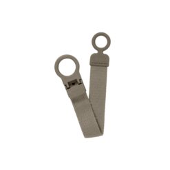 Bibs Pacifier Clip LOOP Dark Oak