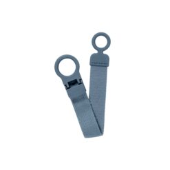 Bibs Pacifier Clip LOOP Petrol