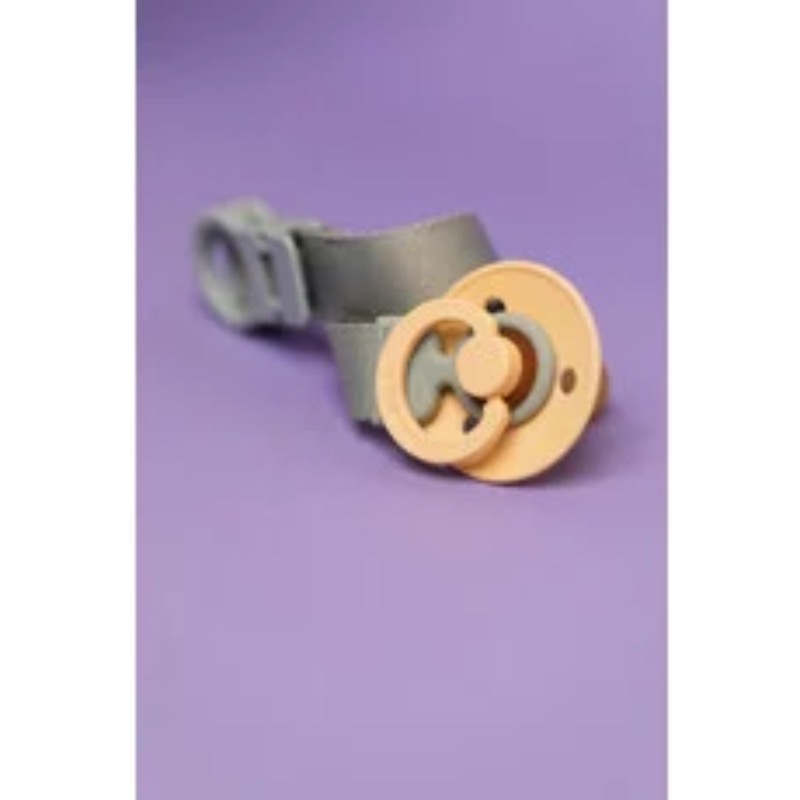 Bibs Pacifier Clip LOOP Sage - Afbeelding 2