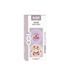 Bibs Studio Colour 2 pack Ladybug Violet Sky Mix