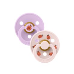 Bibs Studio Colour 2 pack Ladybug Violet Sky Mix