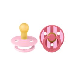 Bibs Studio Colour Block 2 pack Baby Pink Coral mix