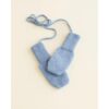 hvid Mittens Light Blue