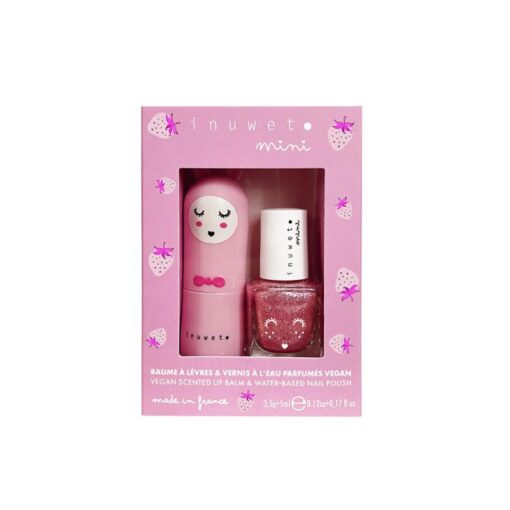 inuwet Duo Set Strawberry