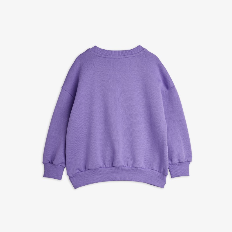 Mini Rodini Heart in shoes sweatshirt purple