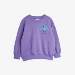 Mini Rodini Heart in shoes sweatshirt purple