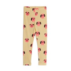 Mini Rodini Doggies Legging Yellow