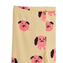 Alternative view of Mini Rodini Doggies Legging Yellow