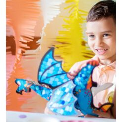 Ara Creative Opblaasbare kleurplaat Reuze Draak