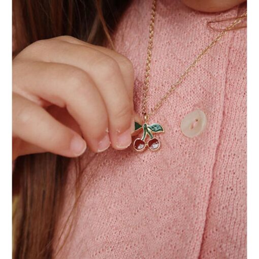 Konges slojd Cherries jewellery set - Afbeelding 3