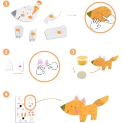 Alternative view of Djeco Knutselset vingerverf Messy Fun DJ00076