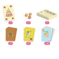 Alternative view of Djeco Sugar Cake Dobbelspel DJ00836