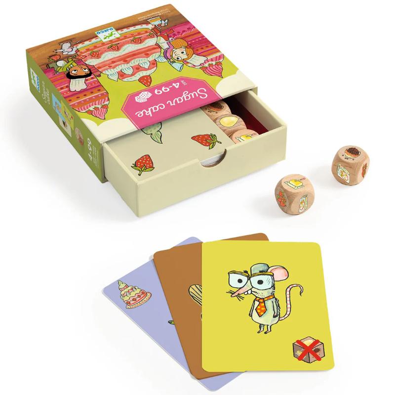 Djeco Sugar Cake Dobbelspel DJ00836 - Afbeelding 3