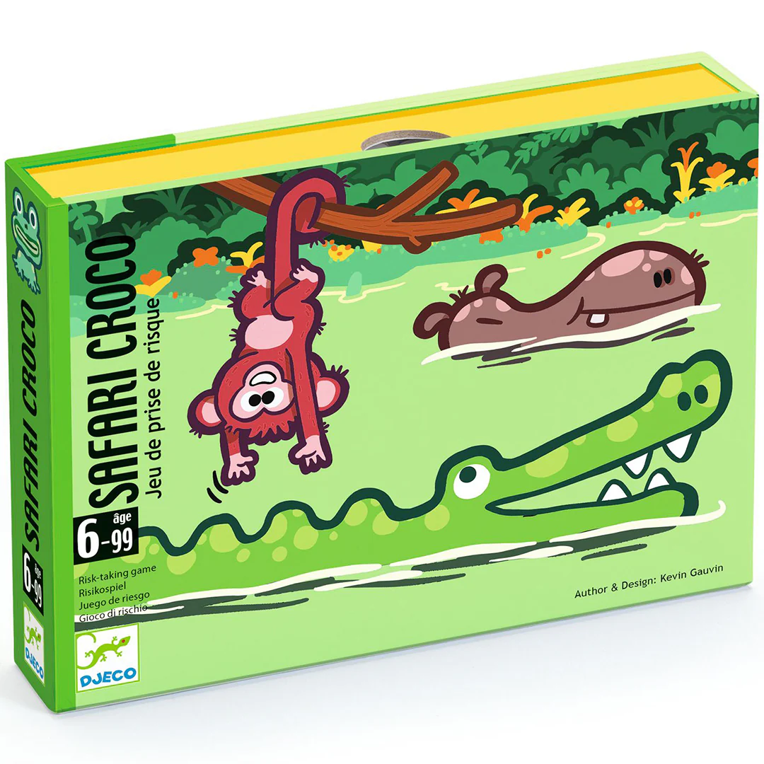 Djeco risicospel Safari Croco DJ05077