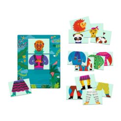 Alternative view of Djeco educatief spel Mix & Match Modanimo DJ08247