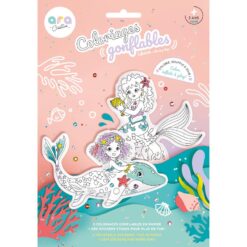 Ara Creative Opblaasbare kleurplaten Zeemeerminnen