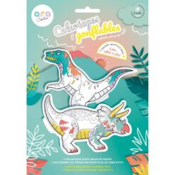 Ara Creative Opblaasbare kleurplaten Dino's